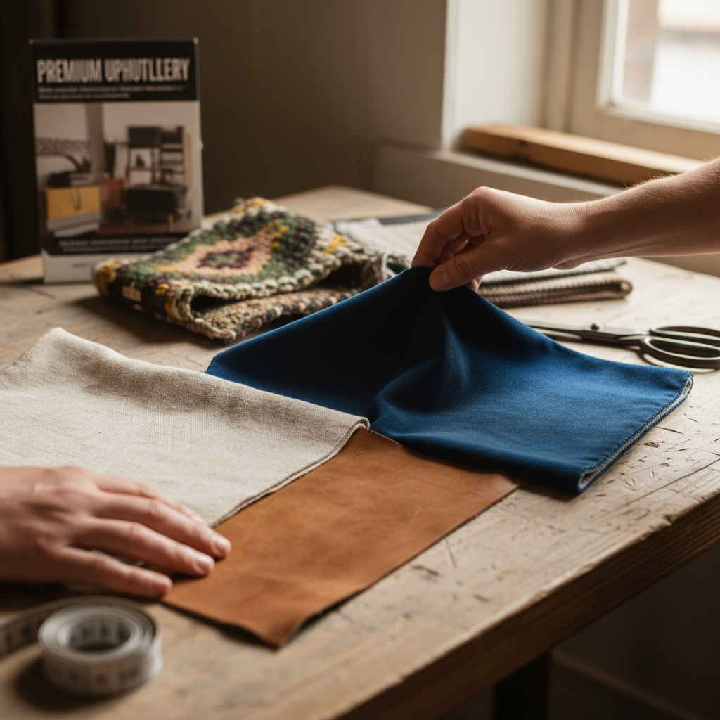 upholstery fabric selection