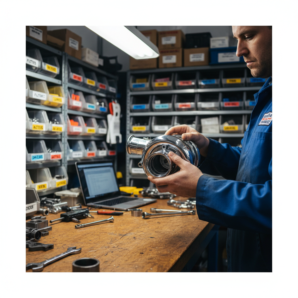 mechanic examining