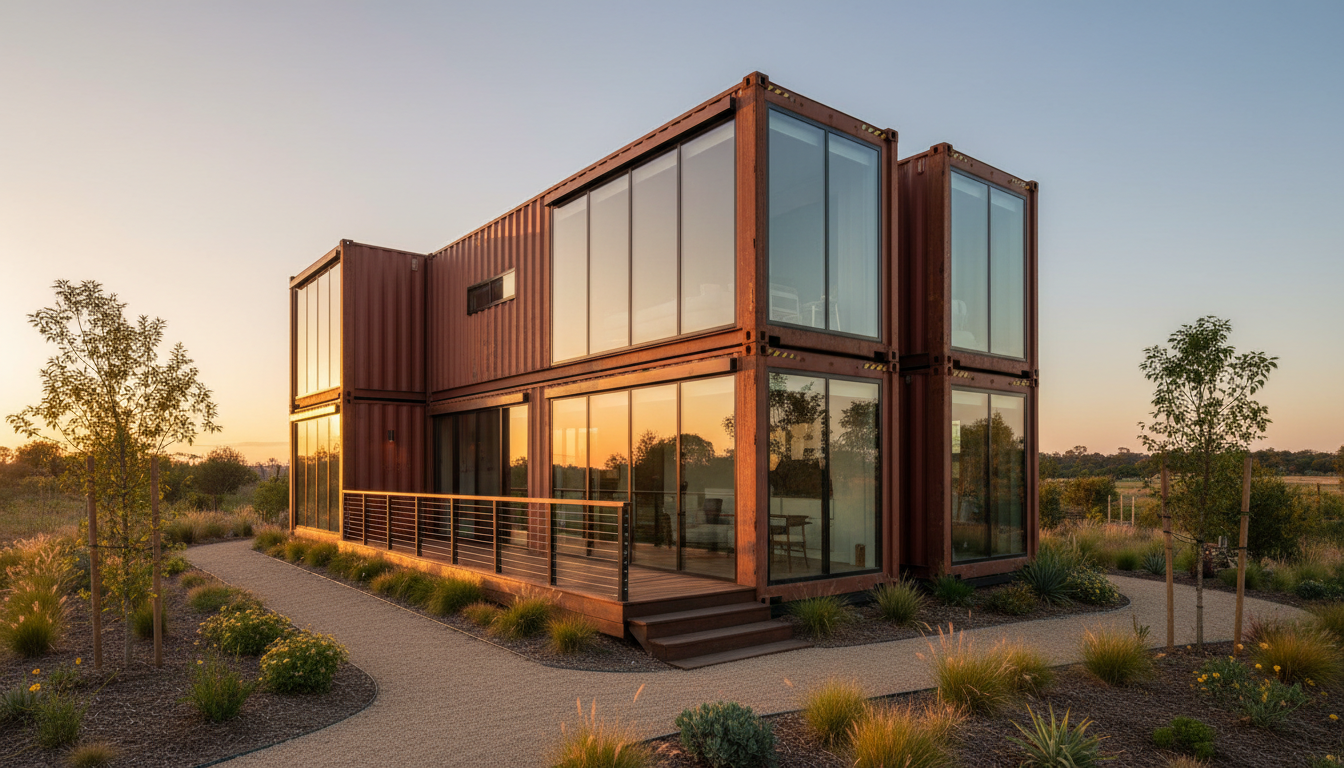 modern house steel frame