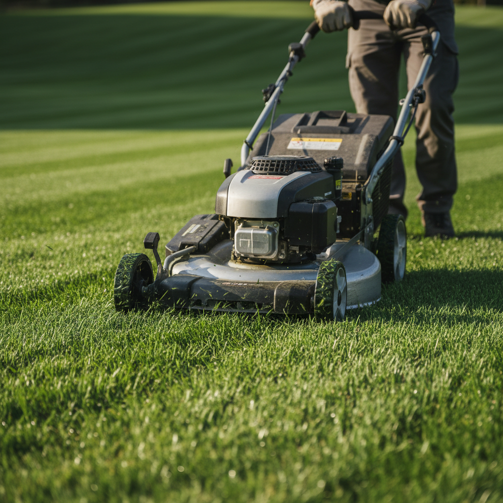 mowing technique