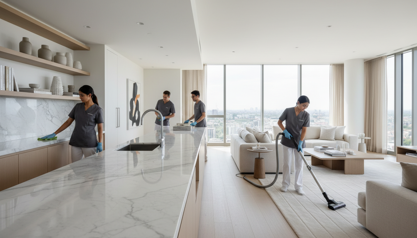 luxury home cleaning