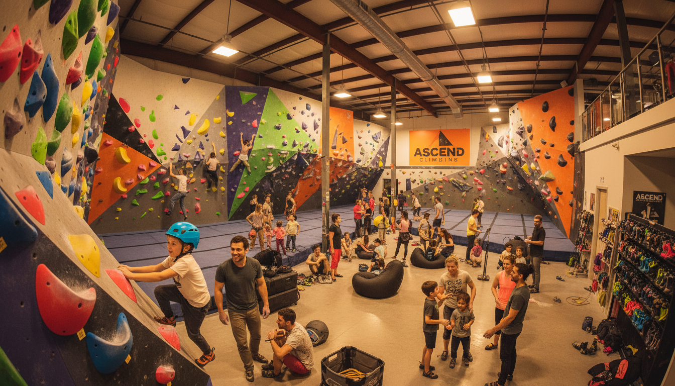 indoor climbing