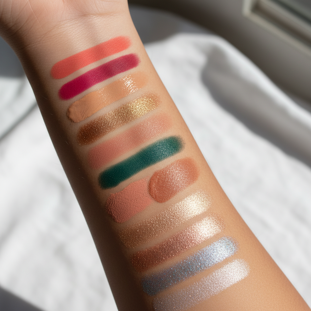 diverse makeup shades