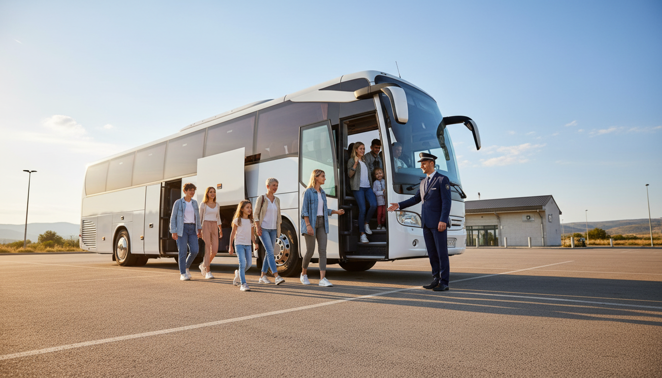 santorini bus