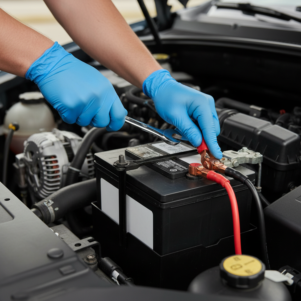 checking car battery