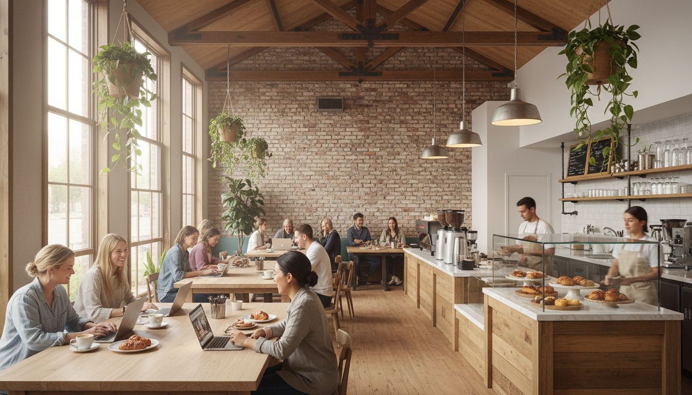 coffee event decor