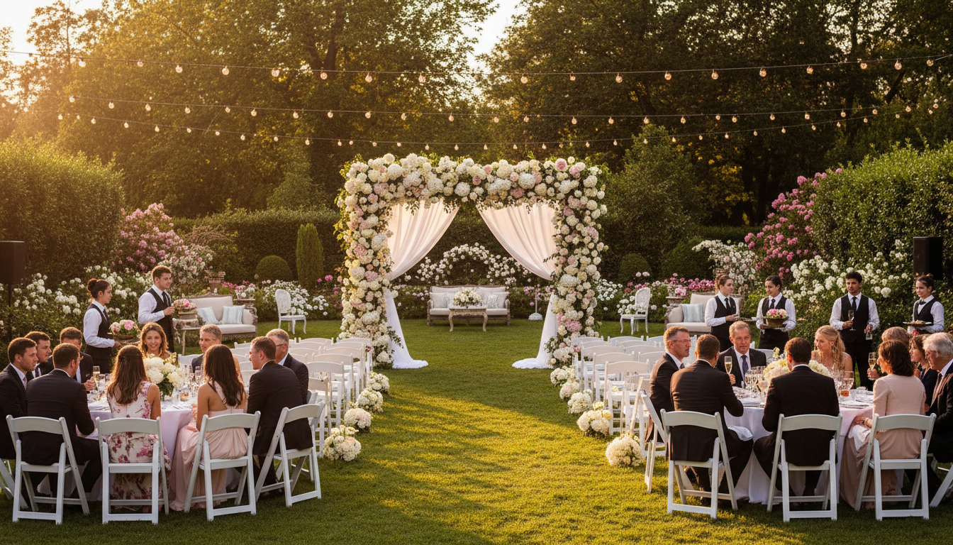 garden wedding