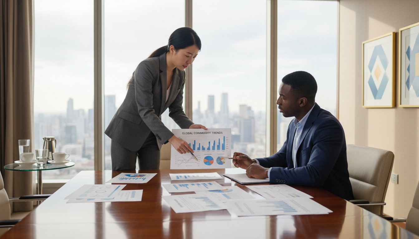 discussion with broker