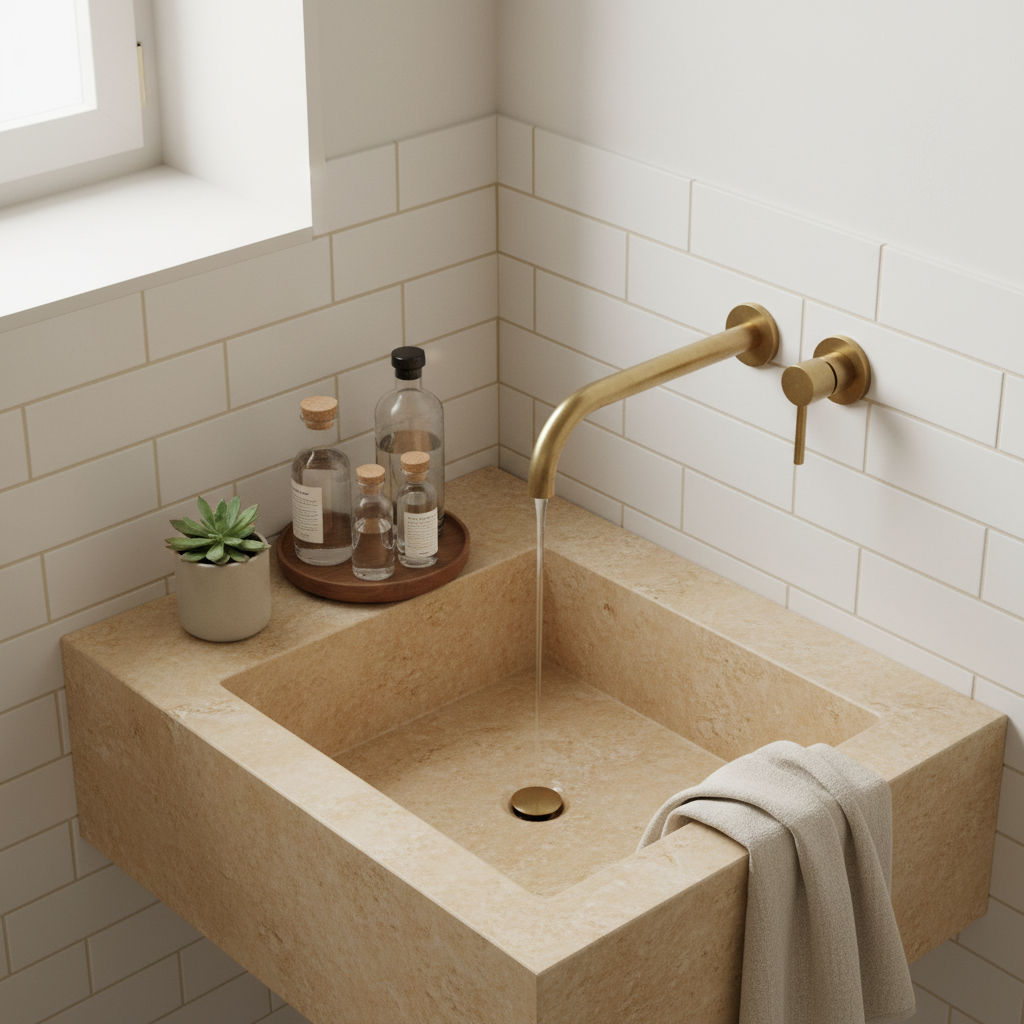 vintage bathroom