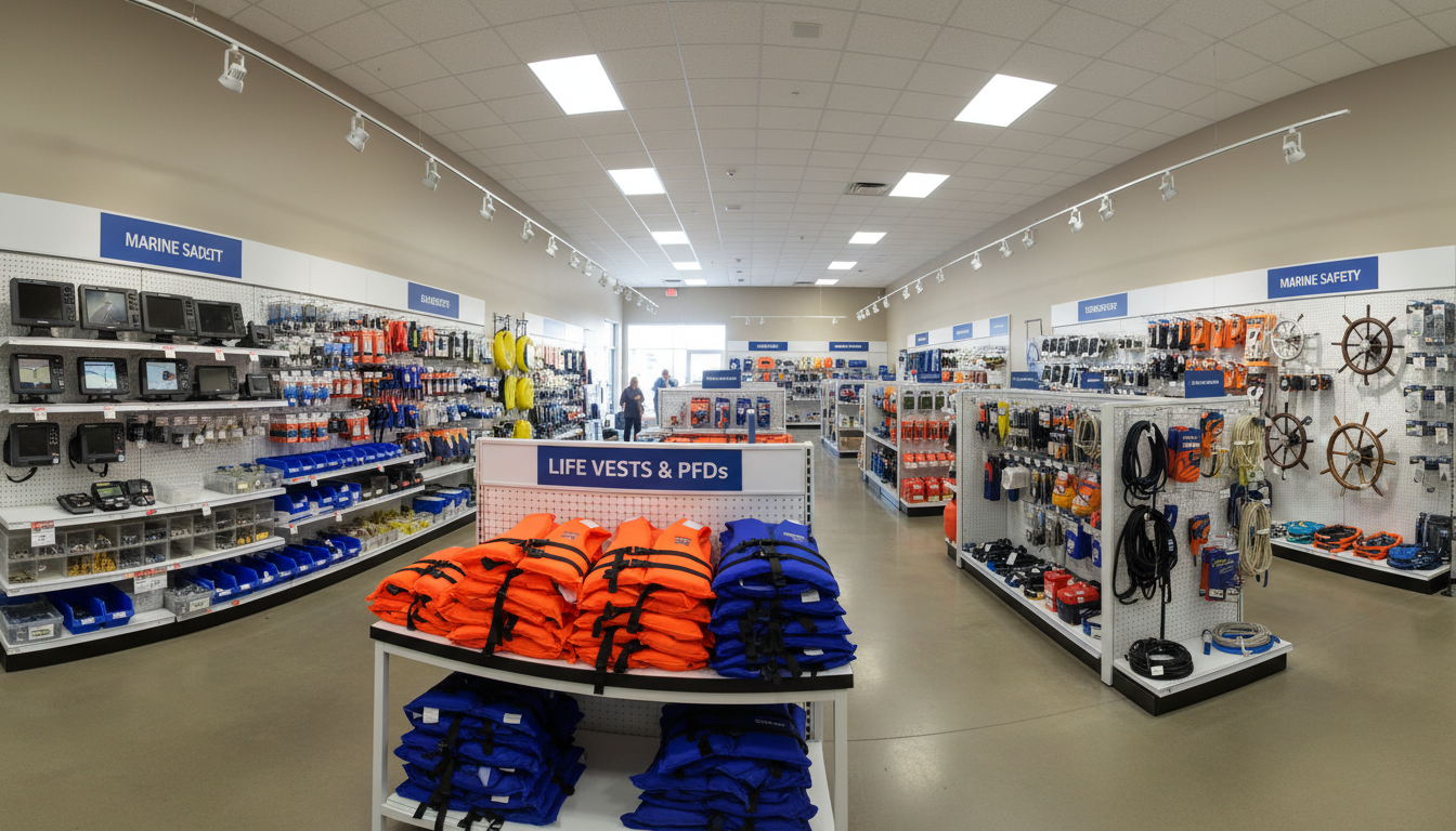 sailing equipment store