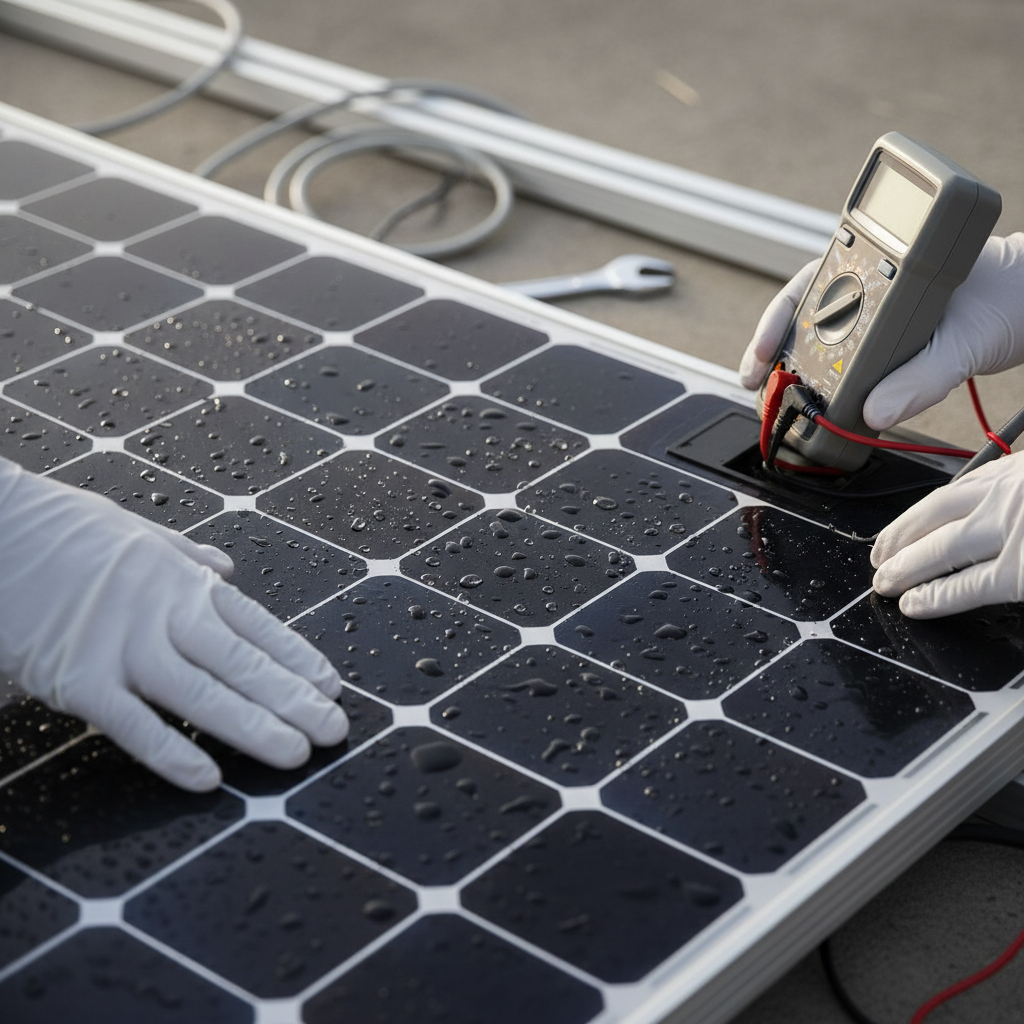 solar panel inspection