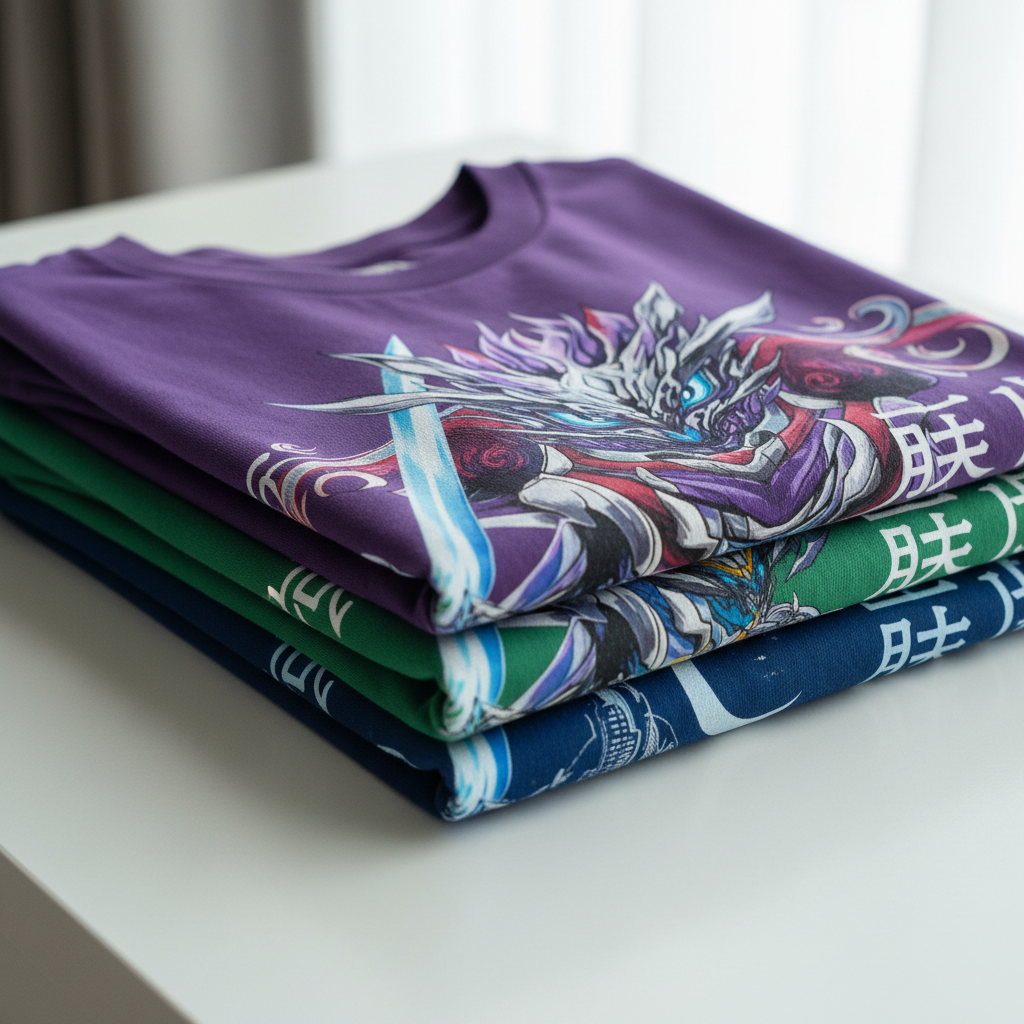 colorful t-shirts
