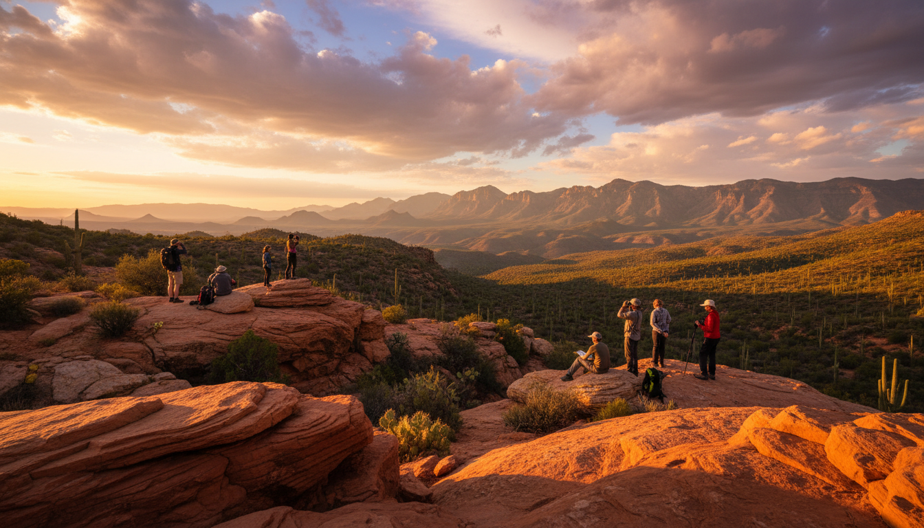 scenic desert view