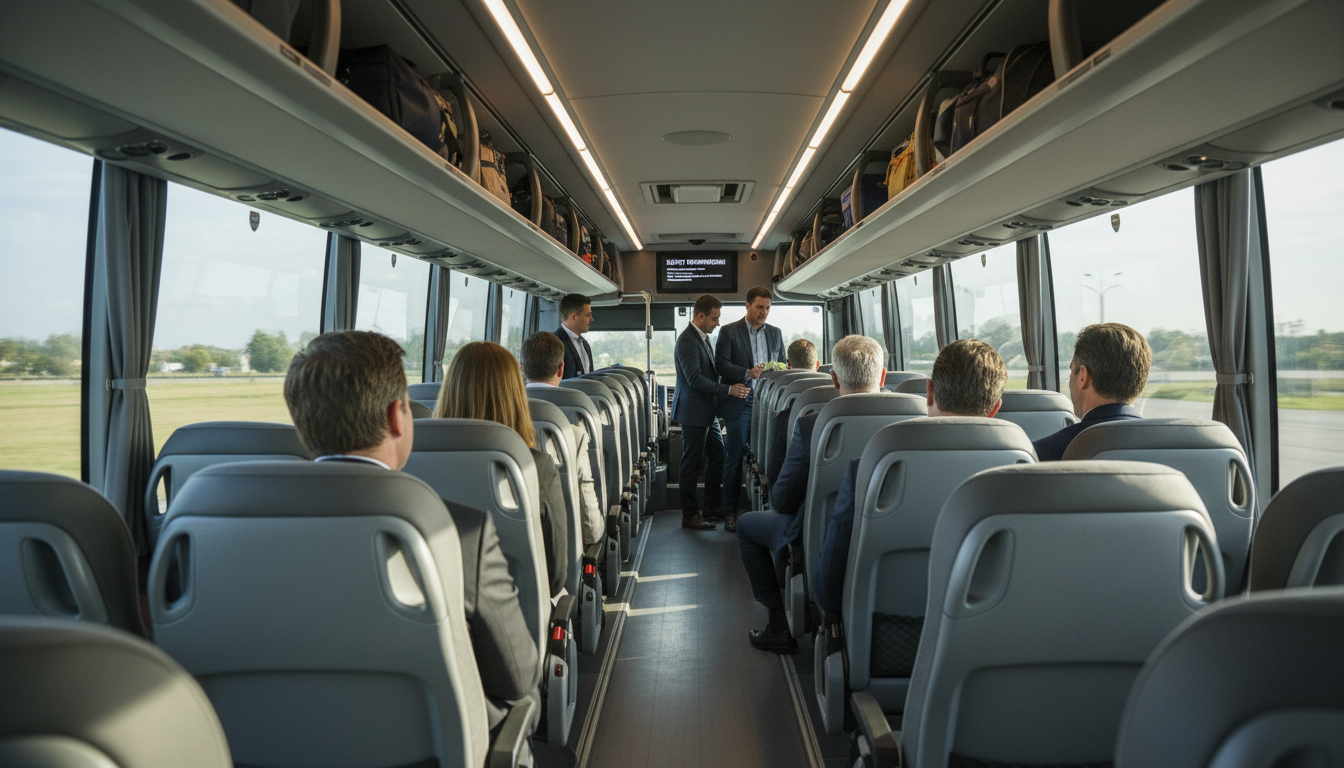 pet bus interior