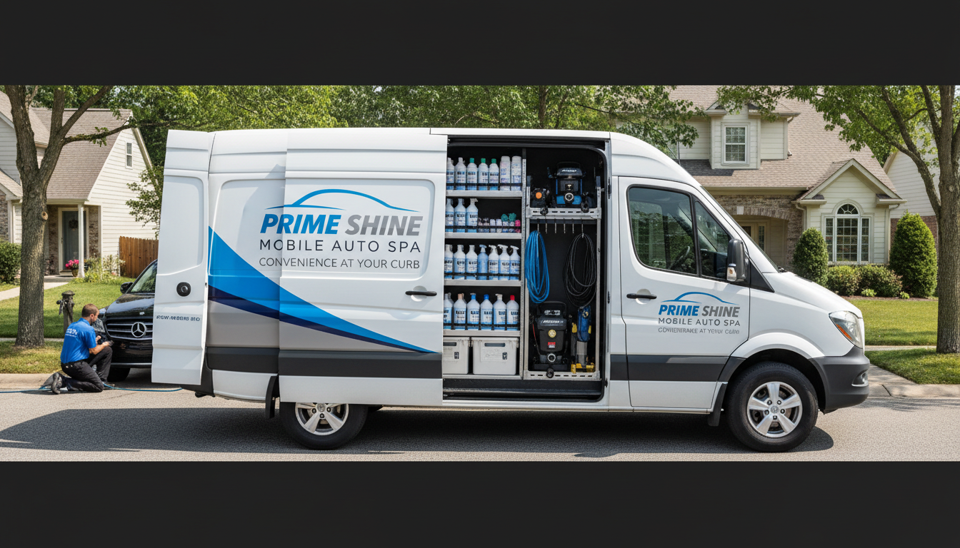 mobile grooming van