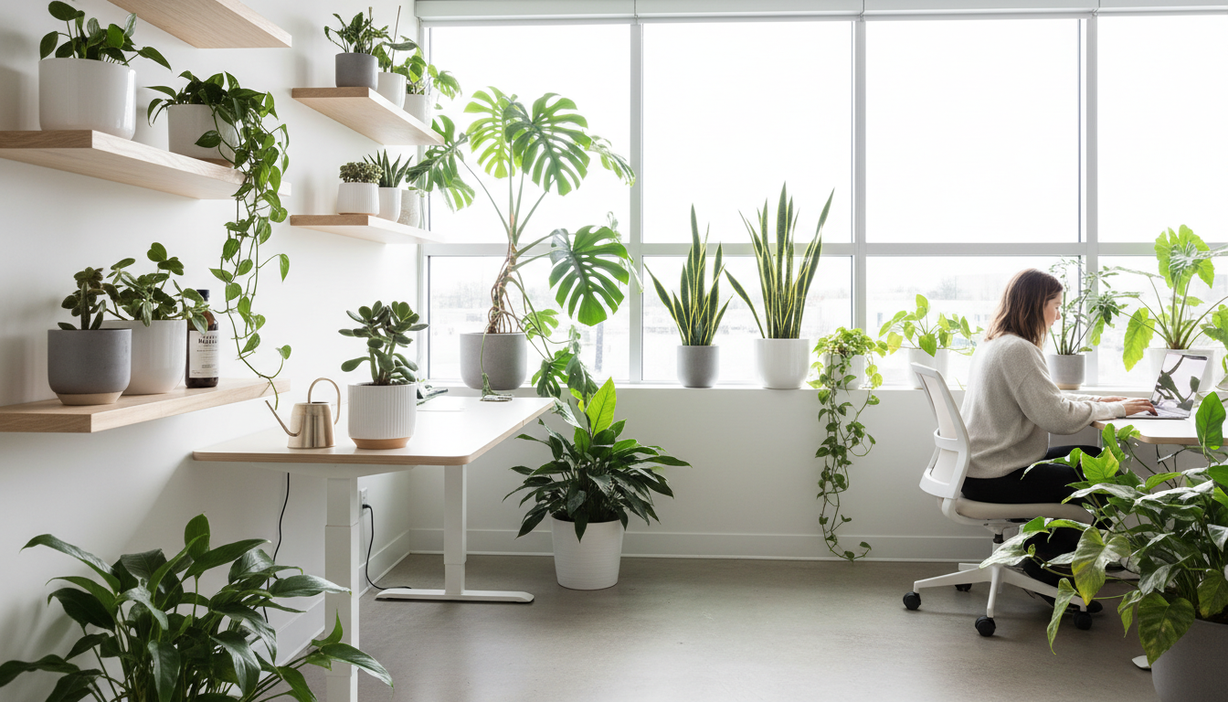 indoor plants office