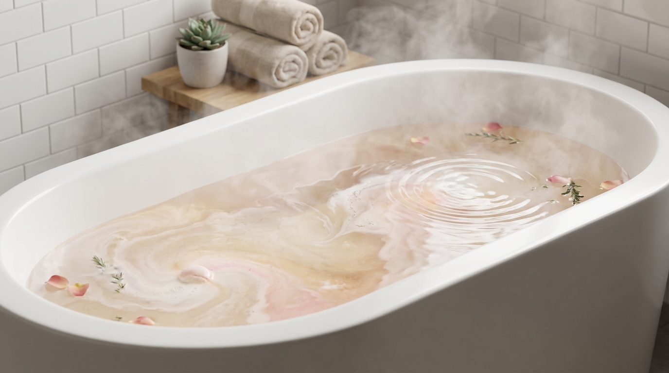 relaxing bath
