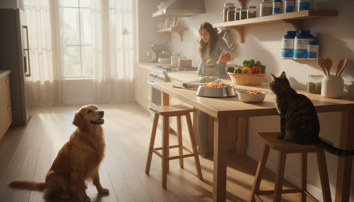 happy pet owners