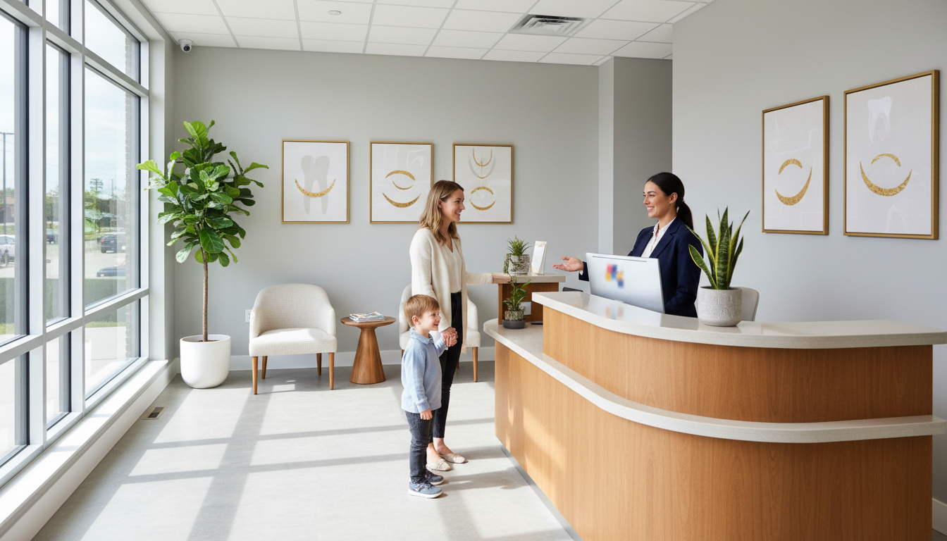 welcoming nurse