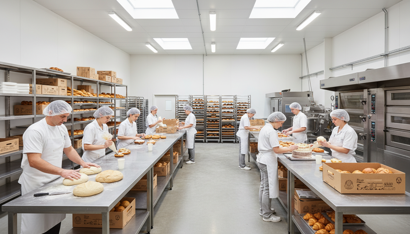 bakery production line