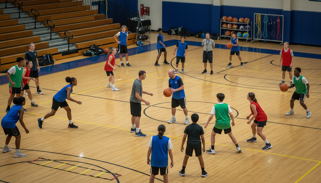 basketball practice