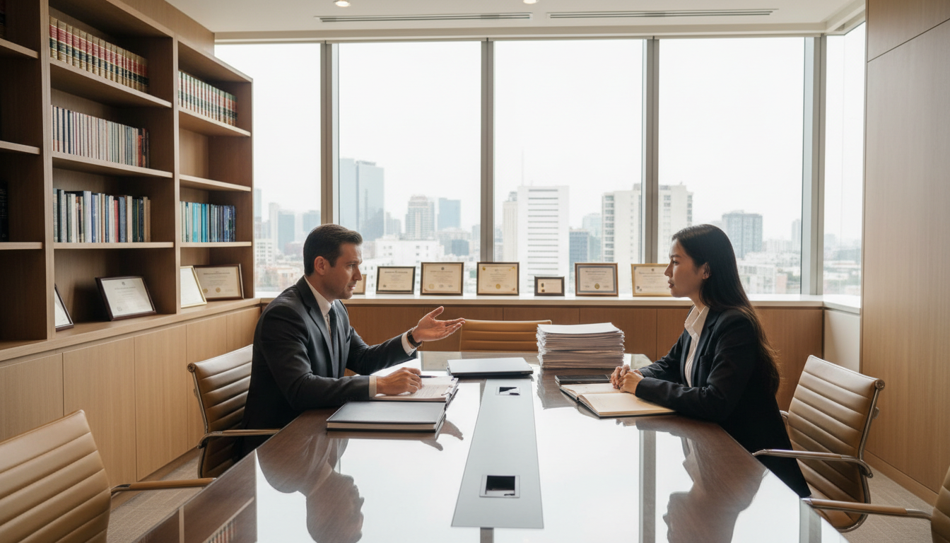 attorney client meeting