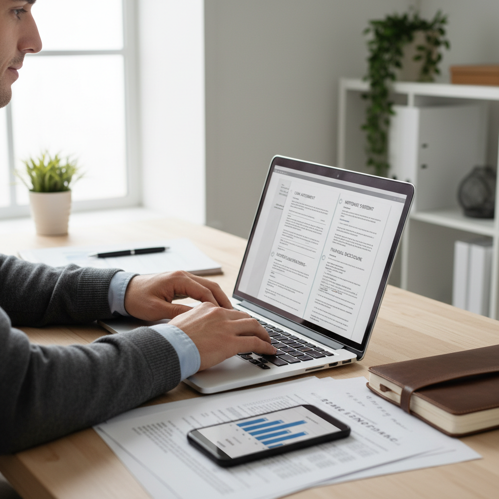 bank loan application