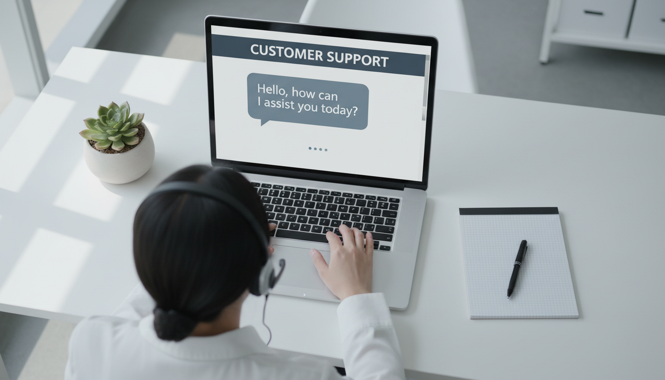 customer service desk