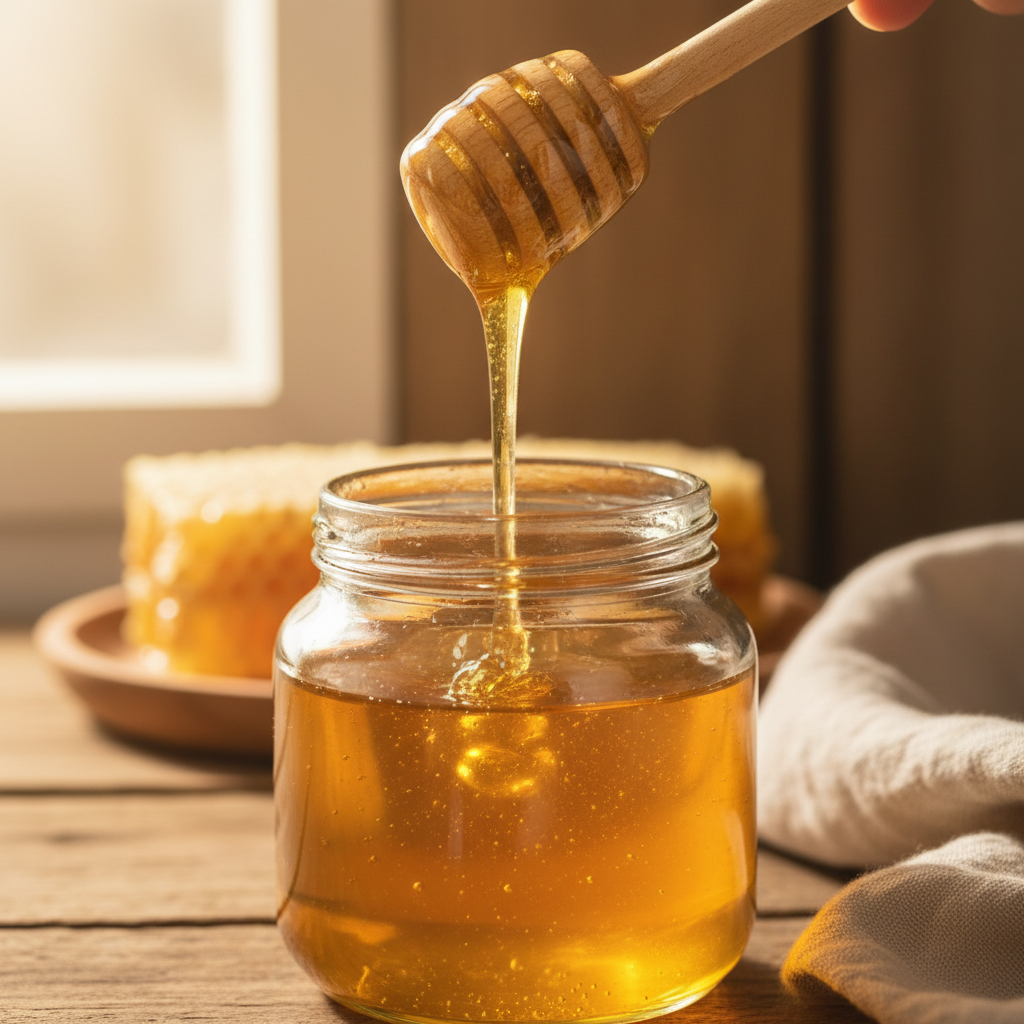 honey cooking