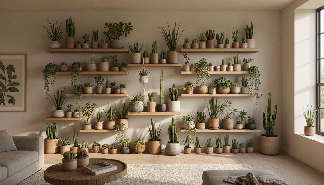 succulents indoors