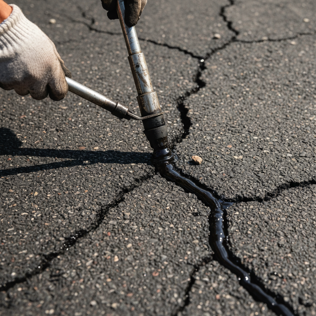 asphalt crack repair
