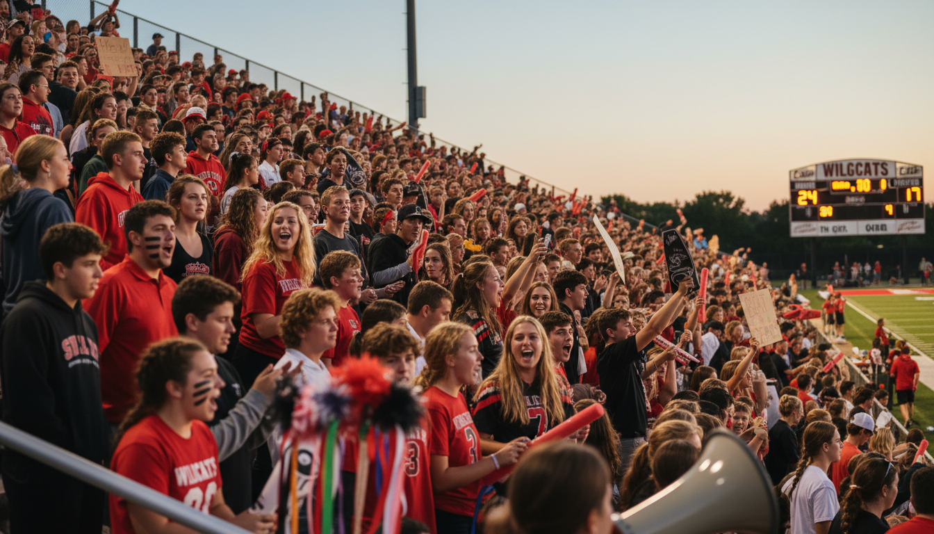 parent cheering sports