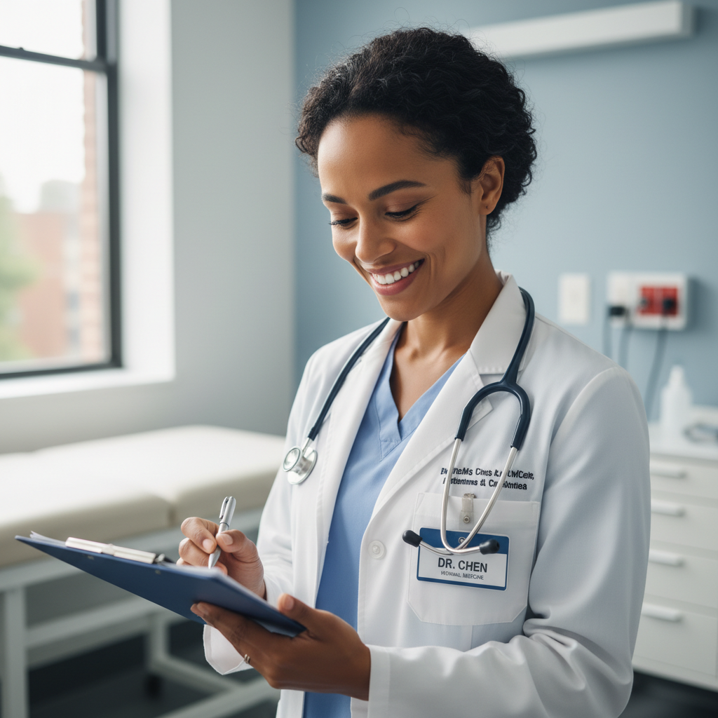 doctor at work