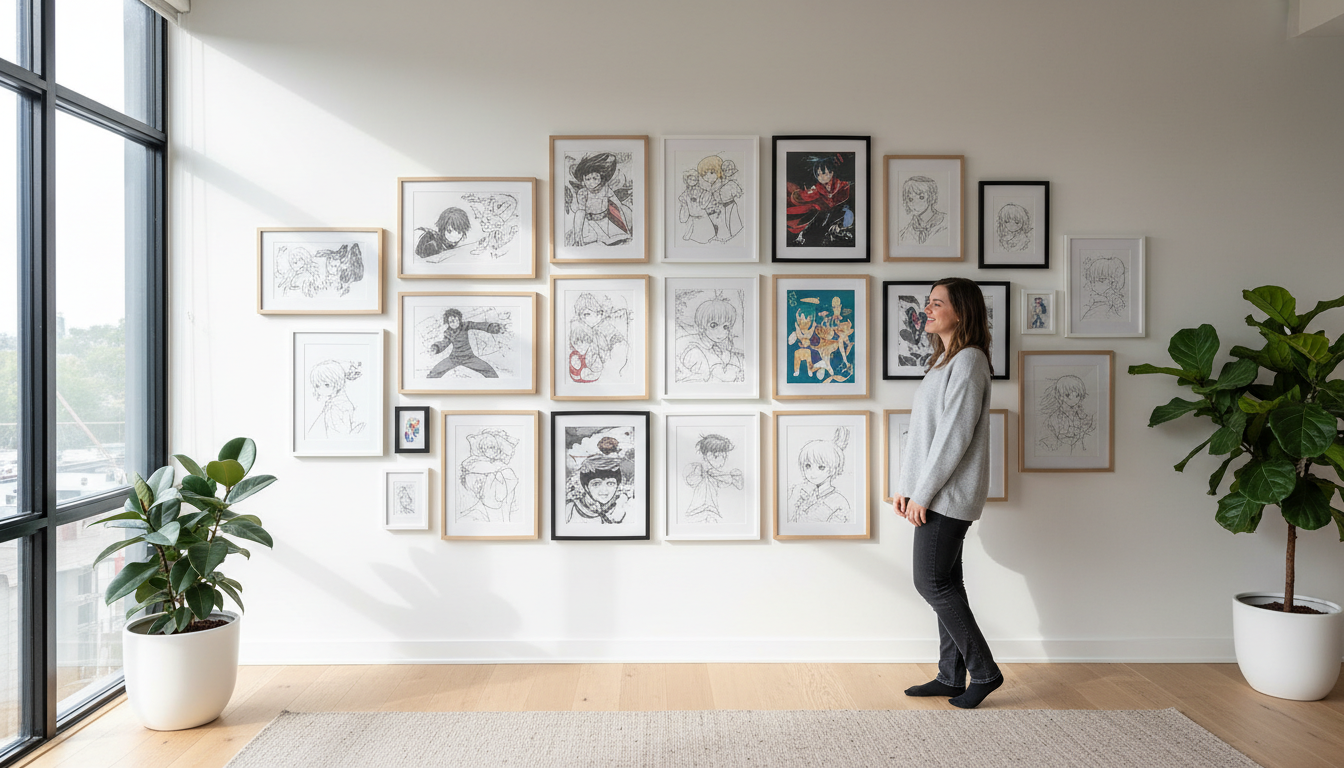 art gallery wall