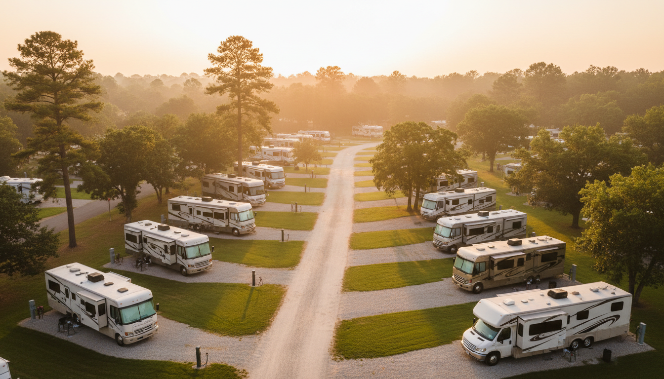 landscaping mobile home parks