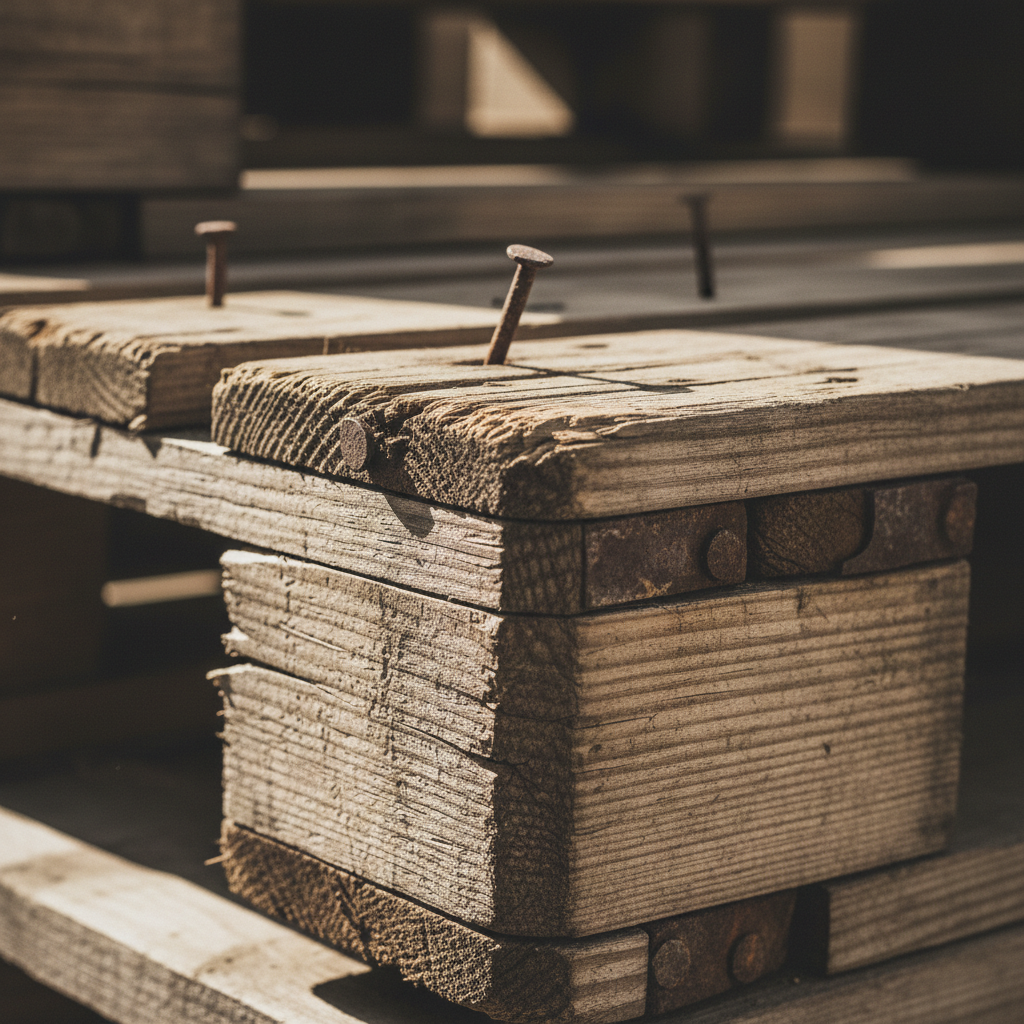 wooden pallet inspection