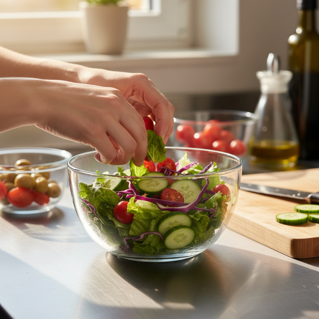 healthy salad ingredients