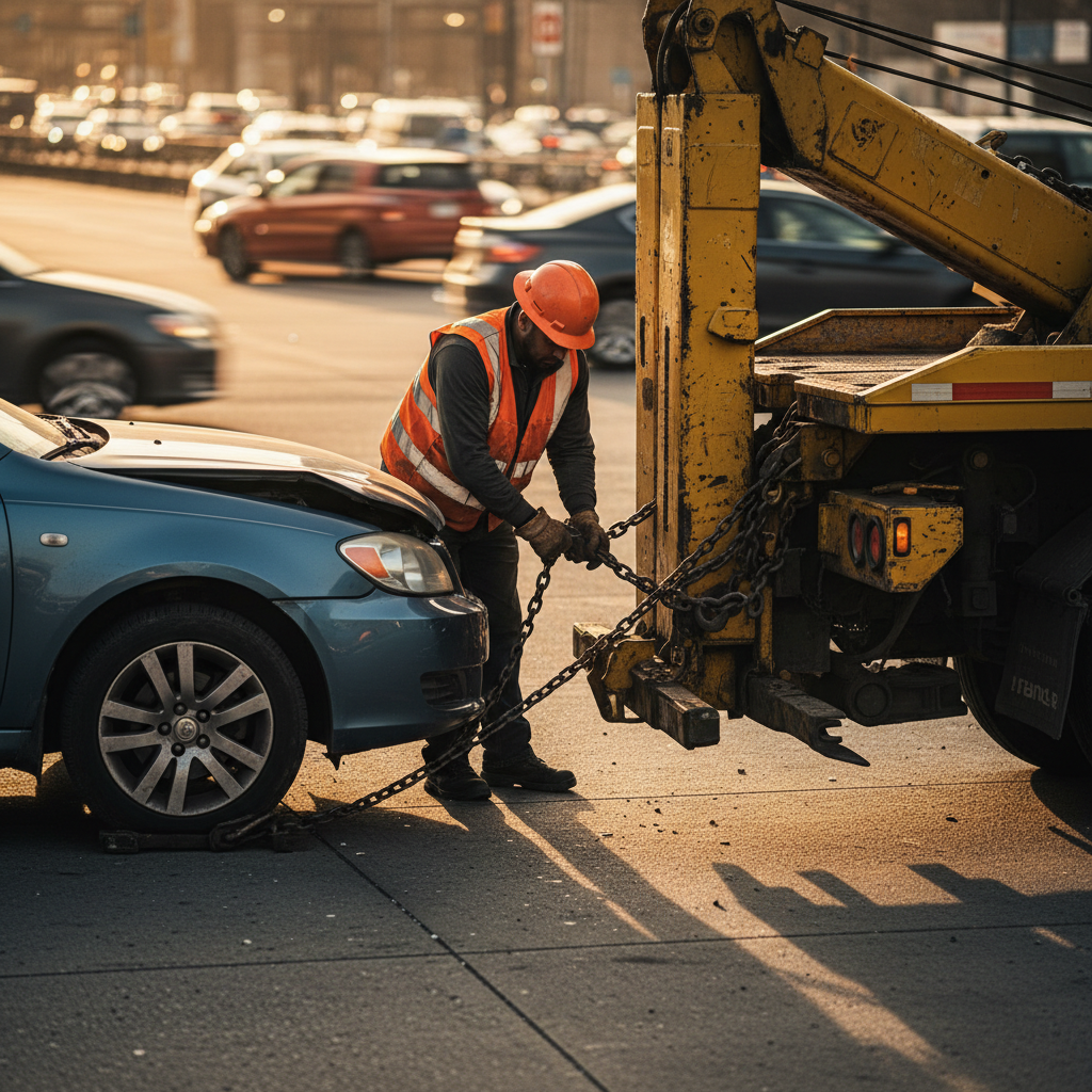 vehicle towing service