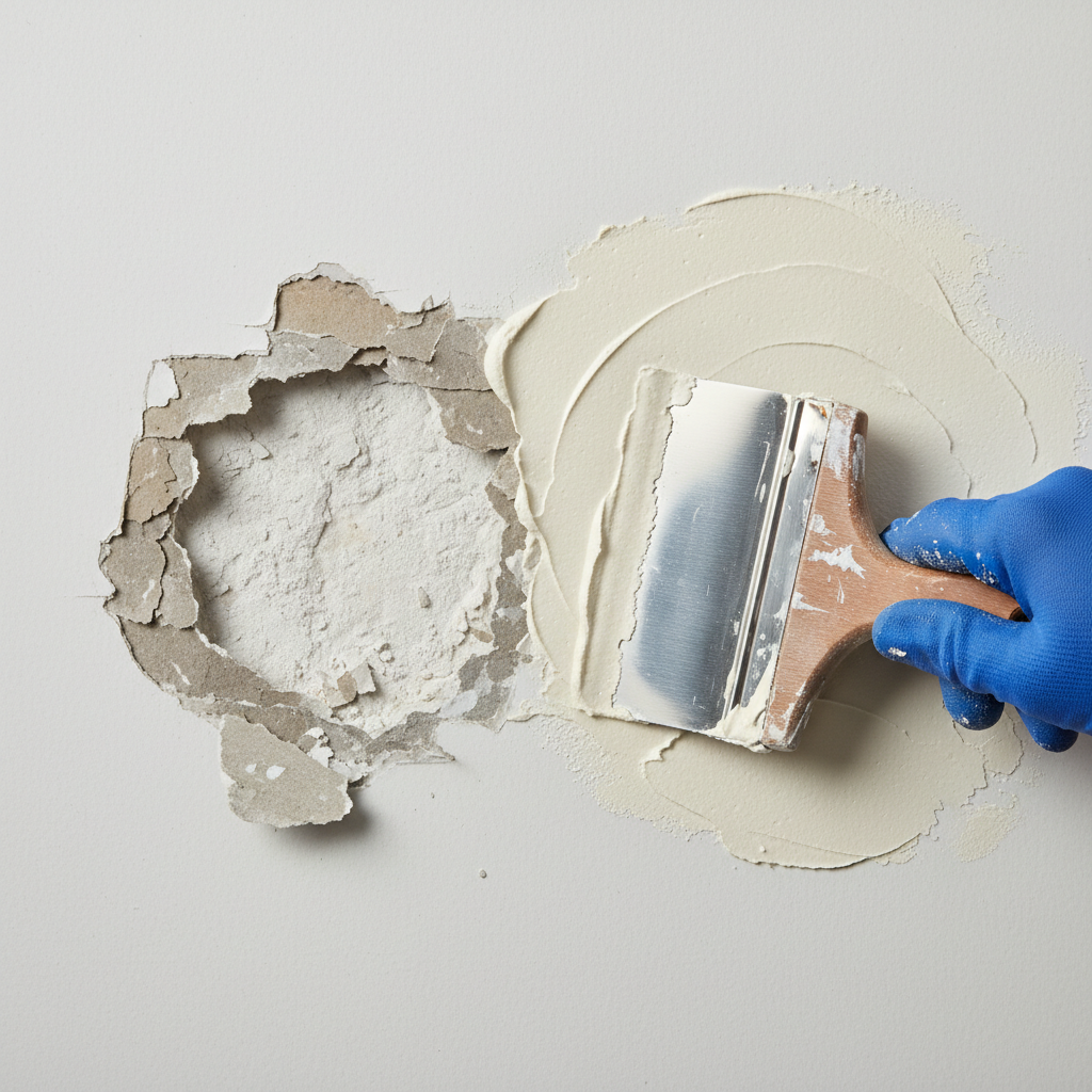 repairing drywall