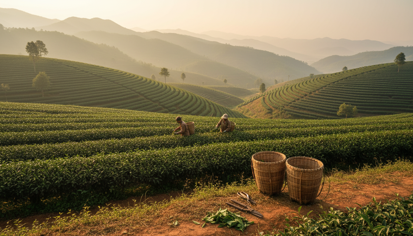 tea plantations
