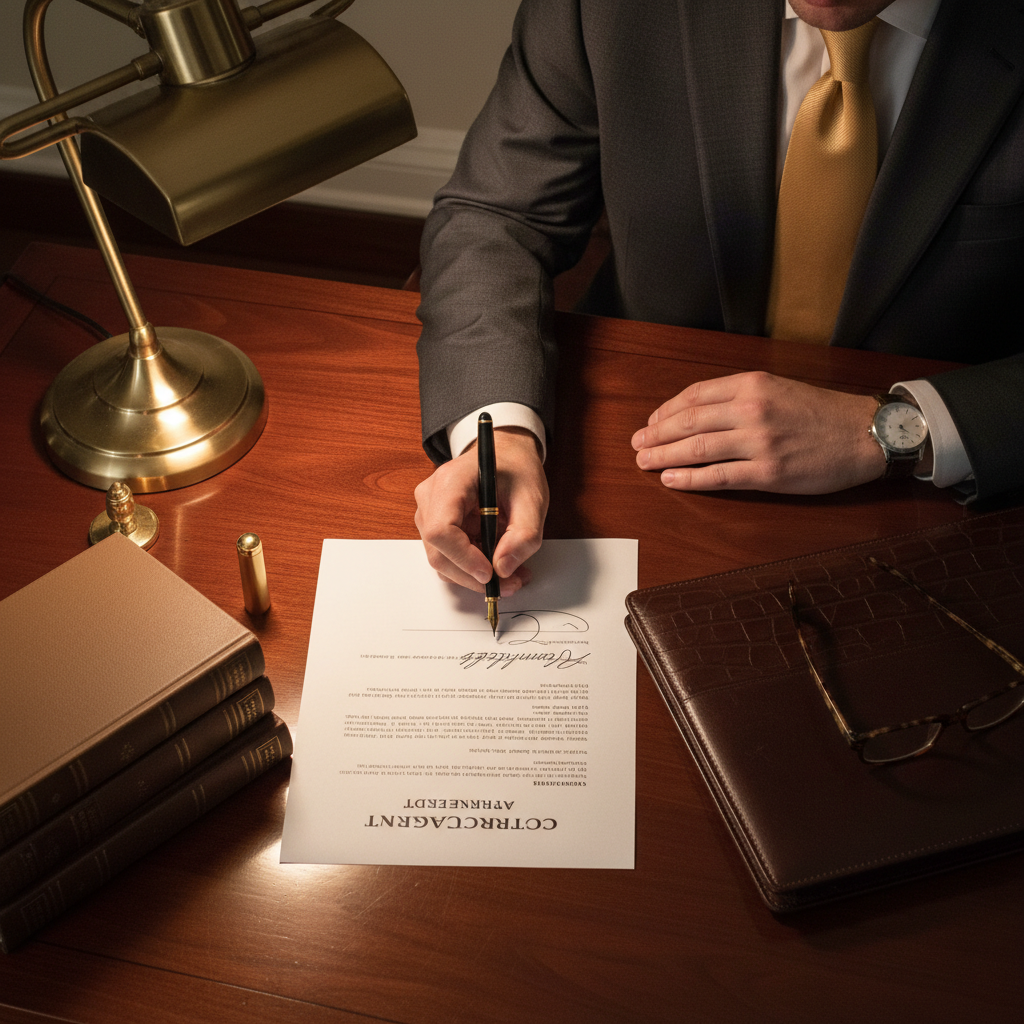 contract signing