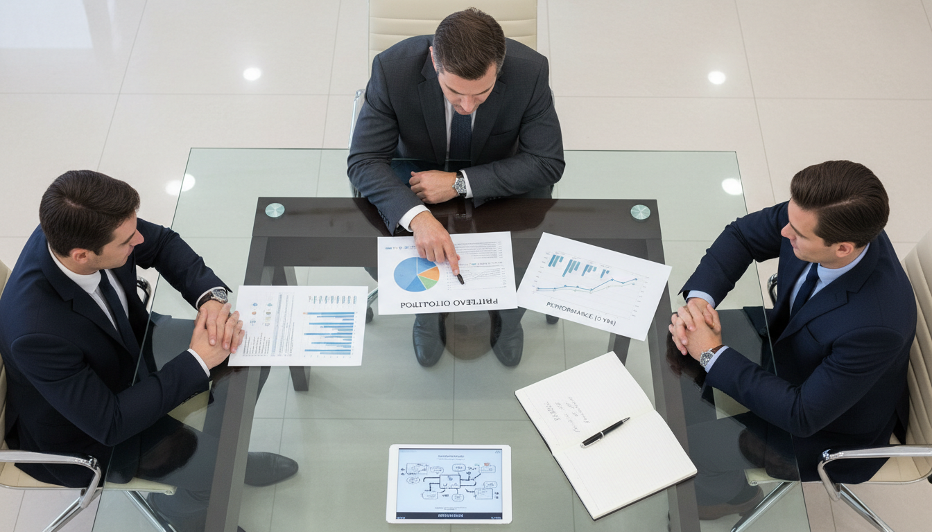 financial advisor meeting