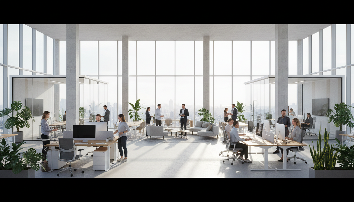 office park garden