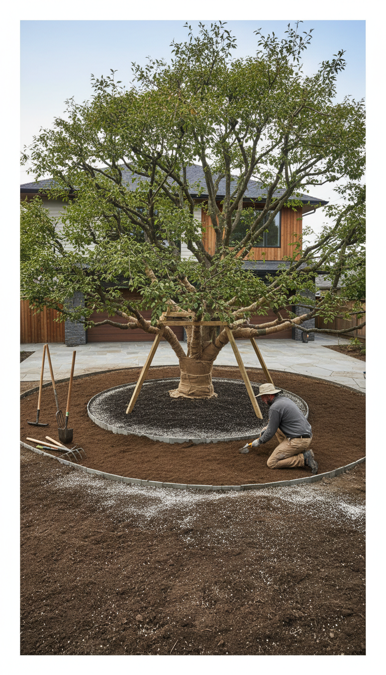landscape project progress