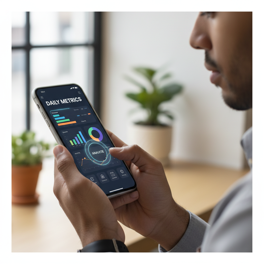 mobile app user