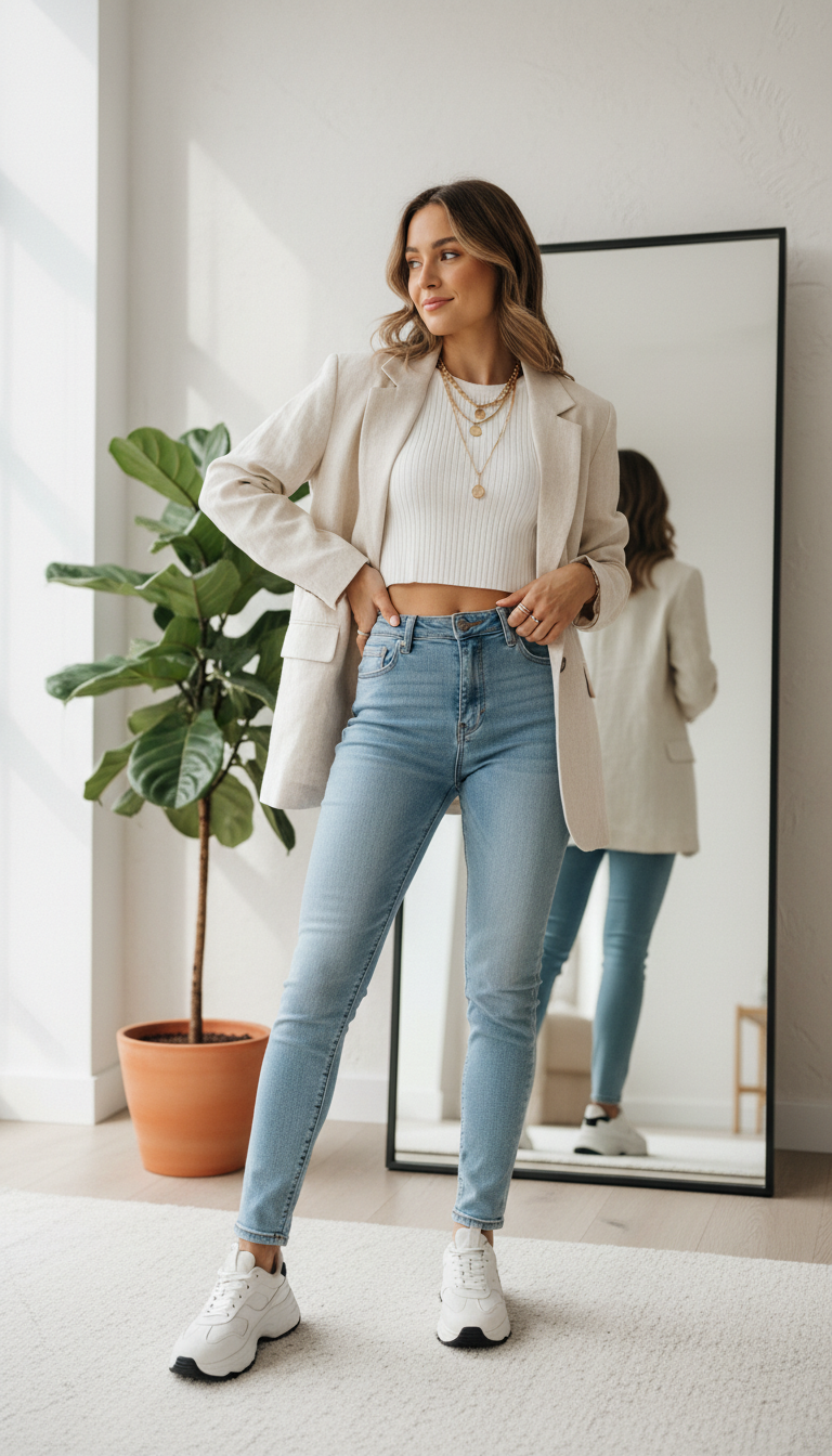 preparing outfit