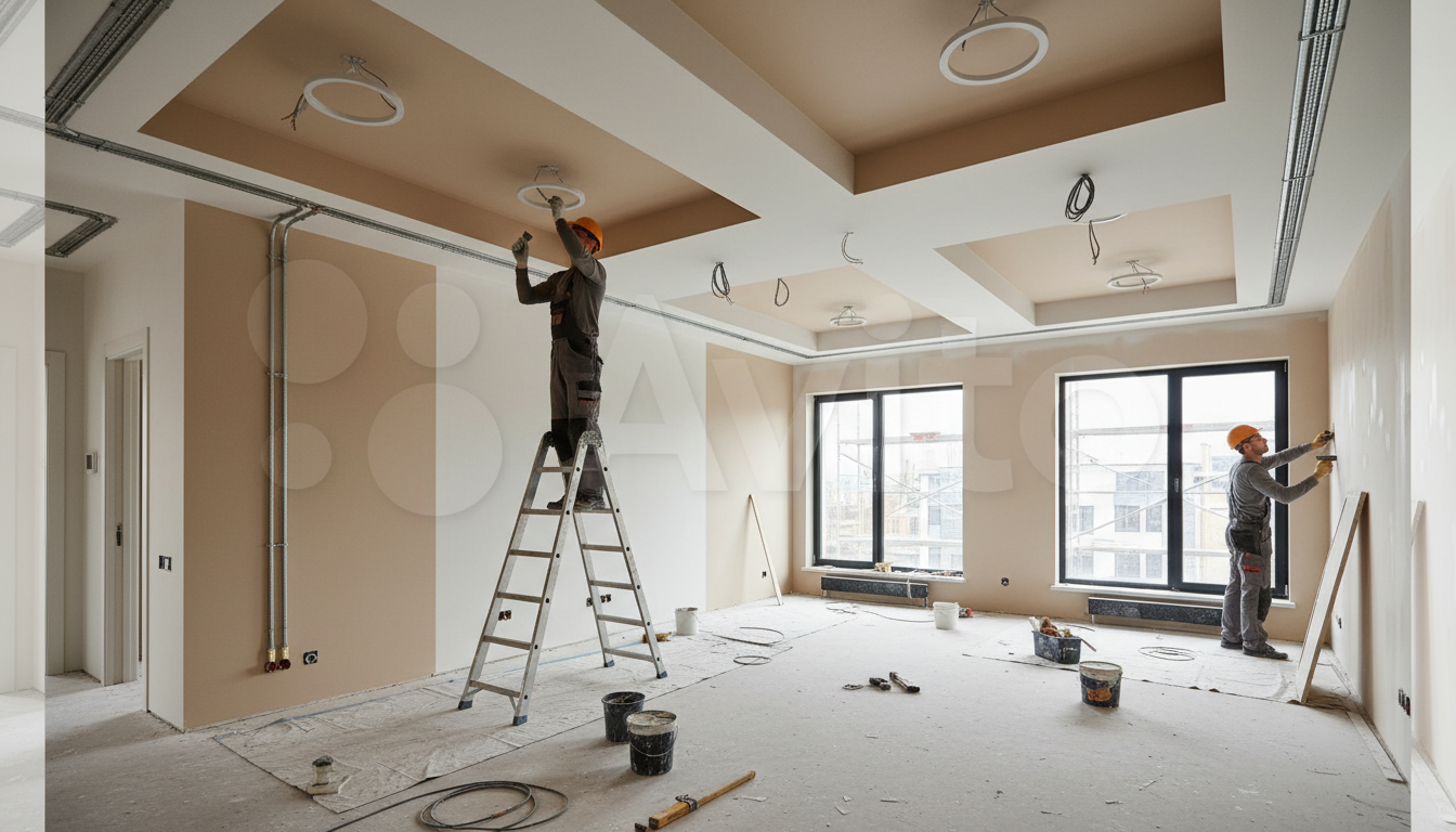 contractors working