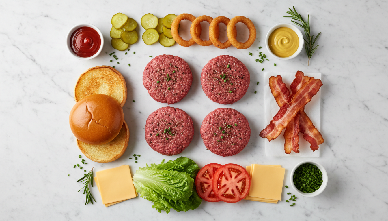burger ingredients