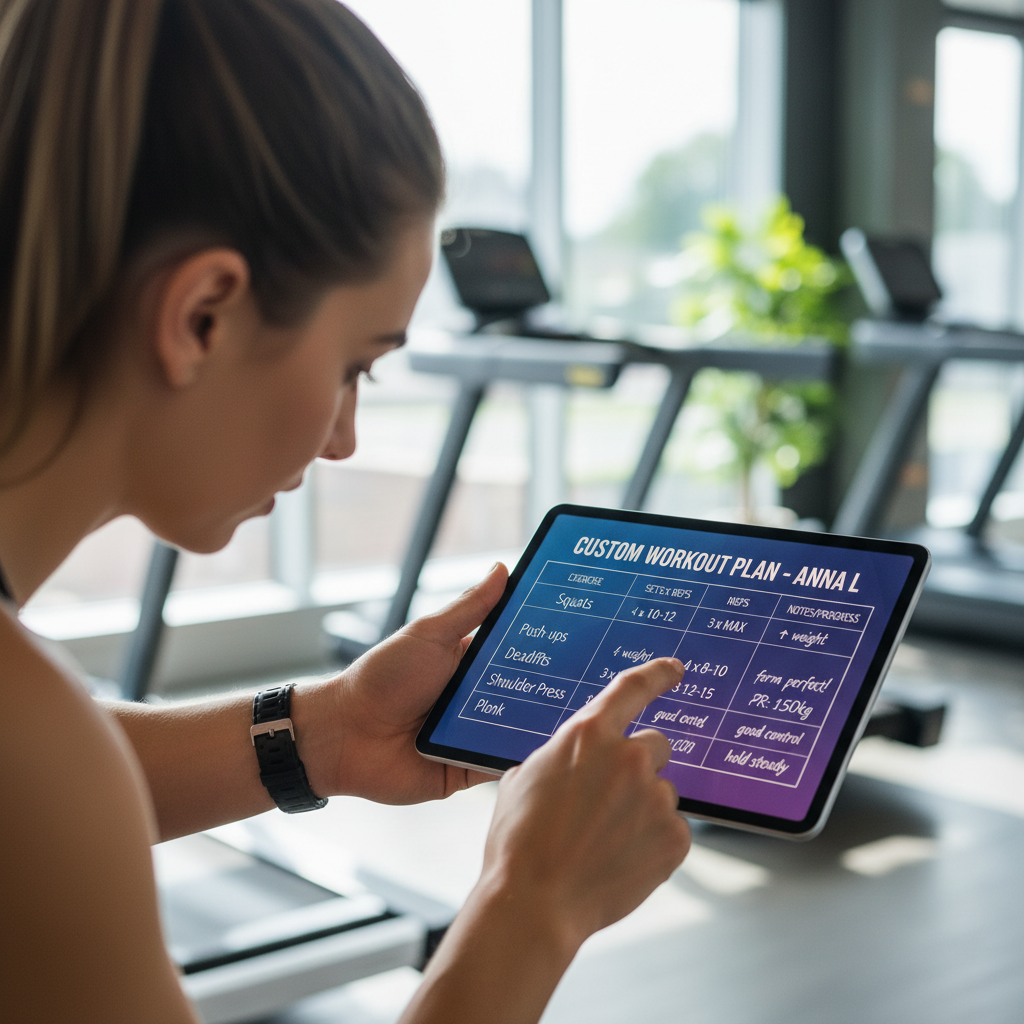 personalized workout plan
