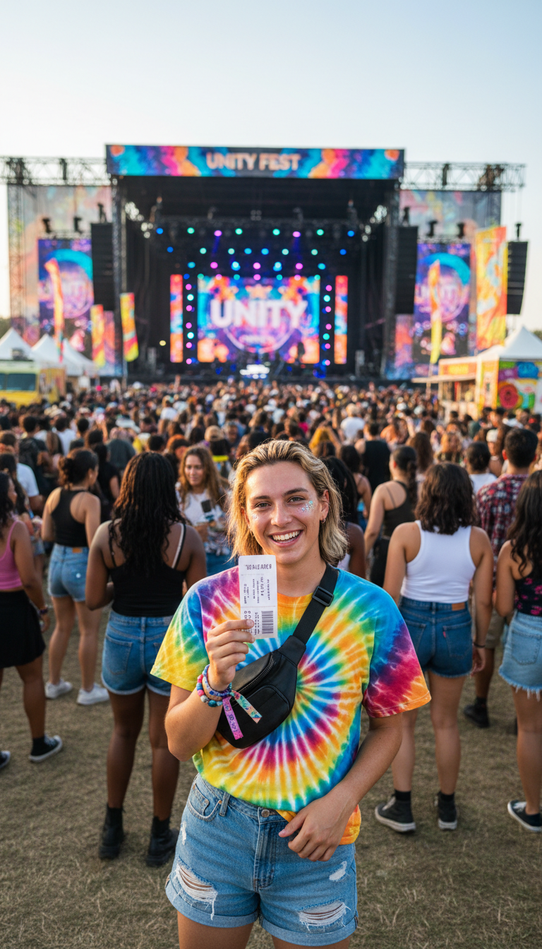 festival crowd